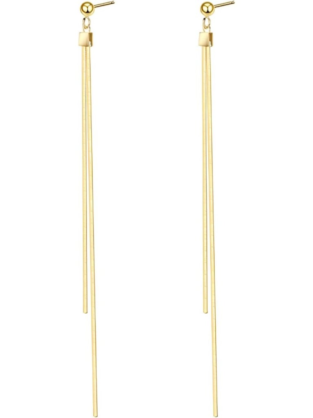 Dainty Dangle Drop Minimalist Gold/Silver Earrings for Women